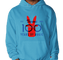 100th Hoodie Blue (XL)