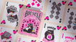 Bicycle Cat (Pink) Playing Cards
