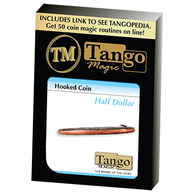 Hooked Coin Half Dollar by Tango - Trick (D0064)