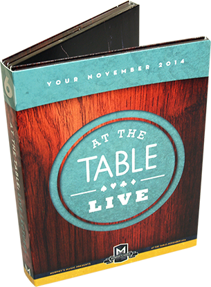 At the Table Live Lecture November 2014 (4 DVD set) - DVD