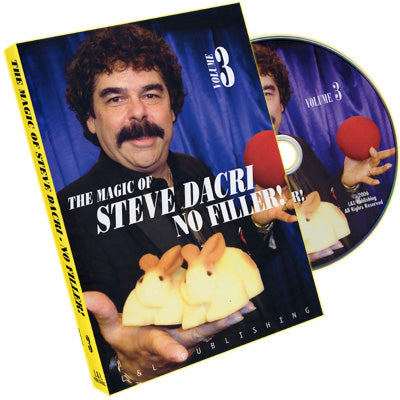 No Filler #3 by Magic of Steve Dacri - DVD